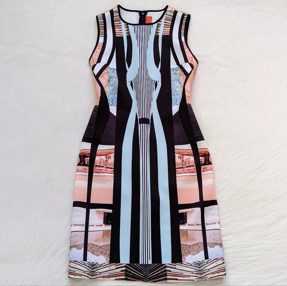 Clover Canyon Desert Home Neoprene Dress | S - Picture 8 of 16